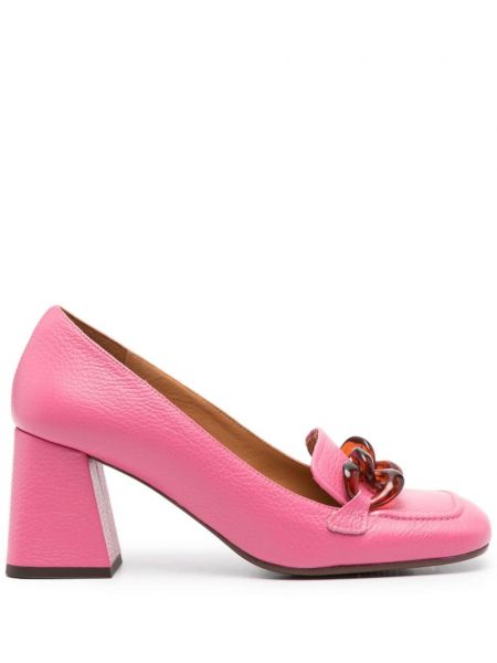 Δερμάτινα loafers Chie Mihara ροζ
