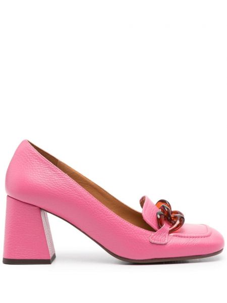 Mocassins en cuir Chie Mihara rose