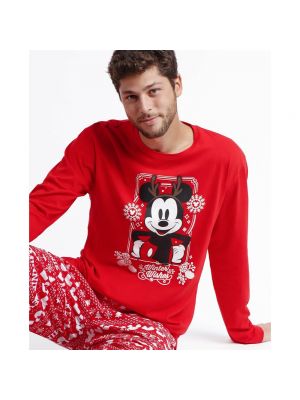 Рождественская пижама Disney красная