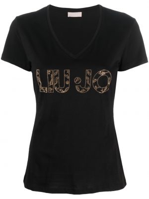 T-shirt Liu Jo svart