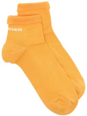 Чорапи Jacquemus оранжево