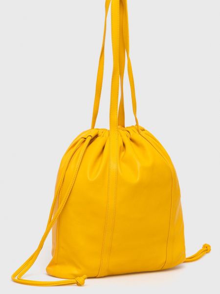 Жовта сумка шопер United Colors Of Benetton
