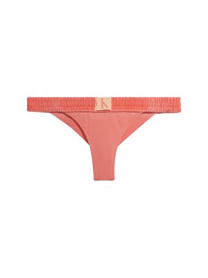 Nohavičky Calvin Klein Swimwear oranžová