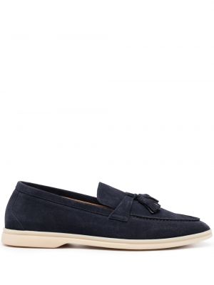 Wildleder loafer Scarosso blau