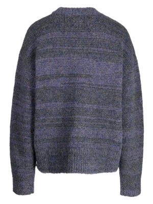 Svītrainas džemperis ar apdruku Tout A Coup violets