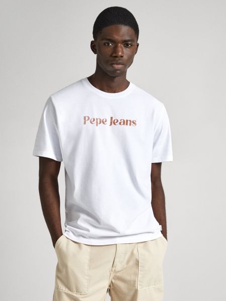 Džinsa krekls Pepe Jeans balts