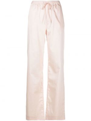 Satenske hlače bootcut Filippa K ružičasta