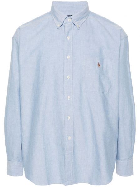 Pamut hímzett pólóing Polo Ralph Lauren