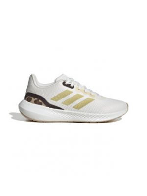 Chaussures de course à lacets de sport Adidas blanc