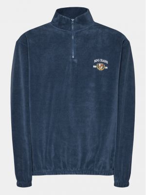 Fleece kabát Bdg Urban Outfitters kék