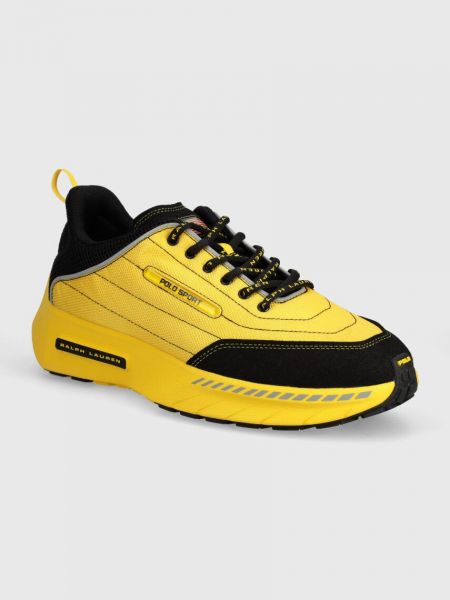 Sneakersy Polo Ralph Lauren żółte