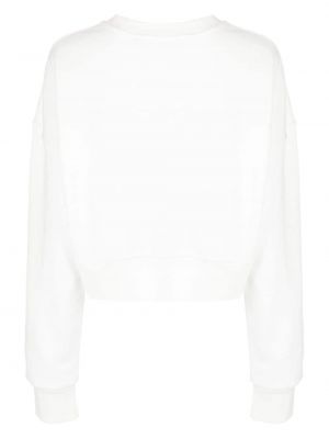 Sweatshirt aus baumwoll mit print Kimhekim weiß