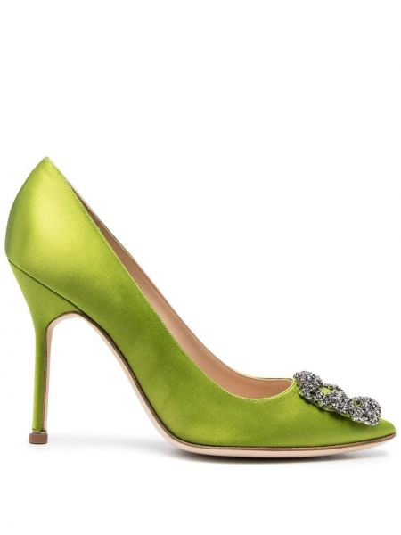 Pumps Manolo Blahnik grønn