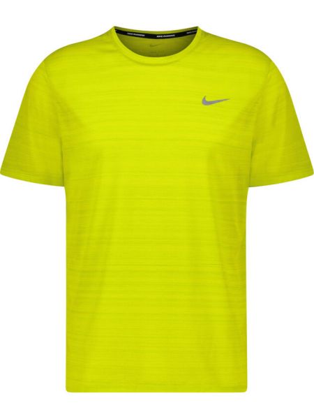 Беговая рубашка Nike желтая