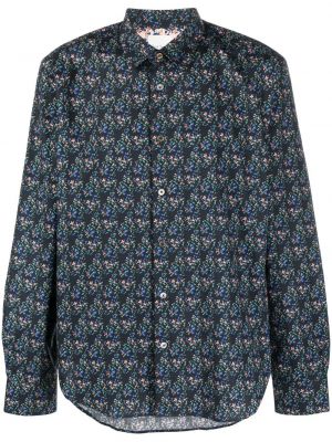 Camicia a fiori Paul Smith nero