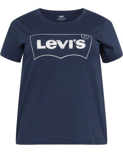 Тениска Levi's® Plus синьо
