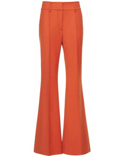 Vlnené nohavice Gabriela Hearst oranžová