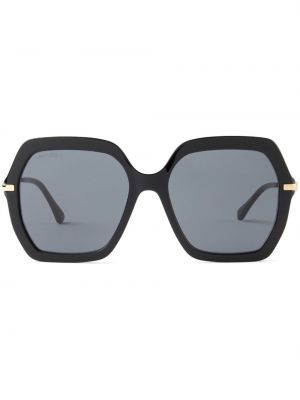 Oversized napszemüveg Jimmy Choo Eyewear fekete