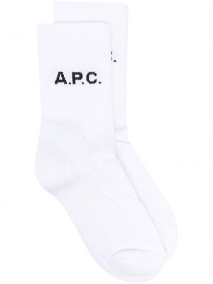 Чорапи A.p.c. бяло