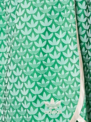 Шорти с висока талия Adidas Originals зелено