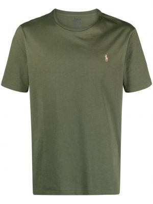 T-shirt mit stickerei mit stickerei mit stickerei Polo Ralph Lauren grün