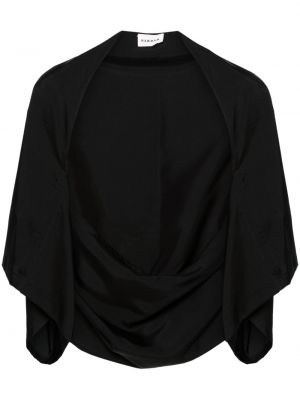 Hedvábná bunda P.a.r.o.s.h. černá
