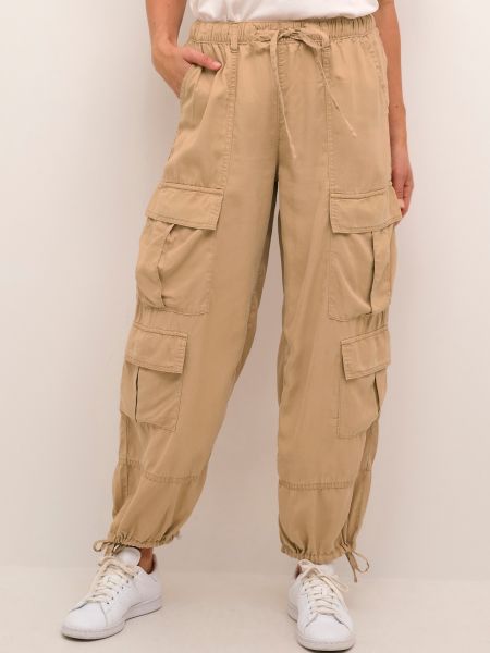 Pantalon cargo Culture beige