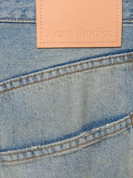 Laia lõikega puuvillased teksapüksid Acne Studios