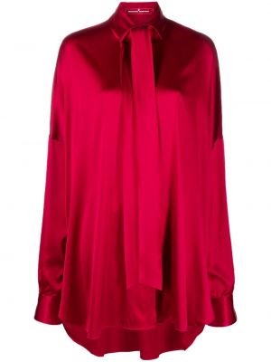 Camicia con fiocco Ermanno Scervino rosso