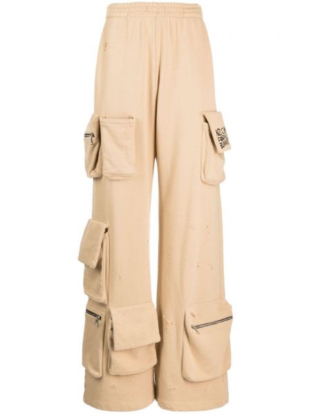 Pantalon cargo avec poches Natasha Zinko beige