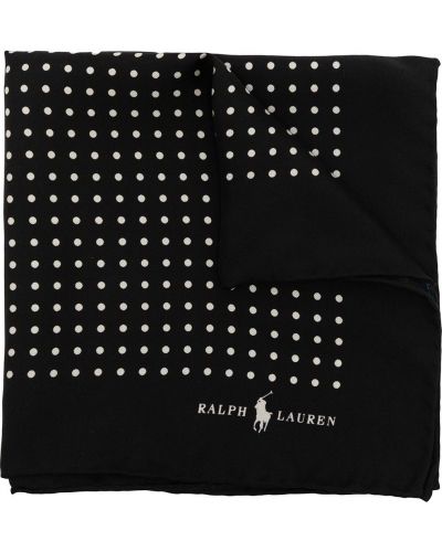 Szarvasbőr hímzett hímzett nadrág Polo Ralph Lauren fekete