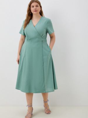 Зеленое платье Le Monique