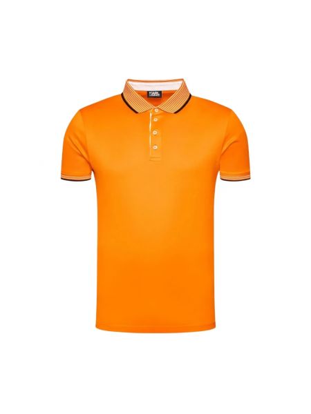 Poloshirt Karl Lagerfeld orange