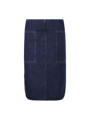 Spódnica ołówkowa Toteme niebieska