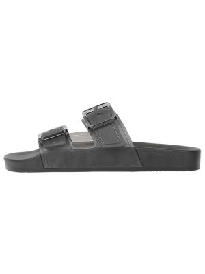Прозрачные сандалии Balenciaga черные