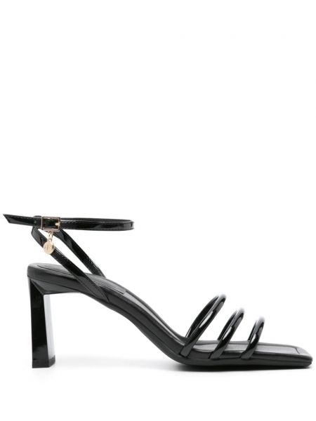 Sandále s hranatými špičkami Armani Exchange čierna