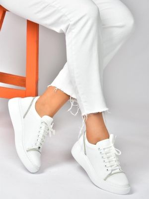 Poltopánky Fox Shoes biela
