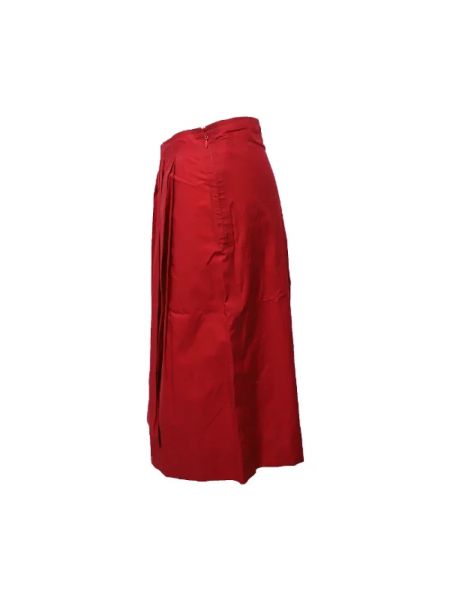 Spódnica bawełniana Marni Pre-owned czerwona