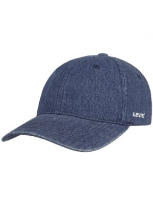 Niebieska czapka z daszkiem Levi's