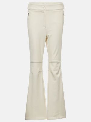 Pantalon en softshell Yves Salomon blanc