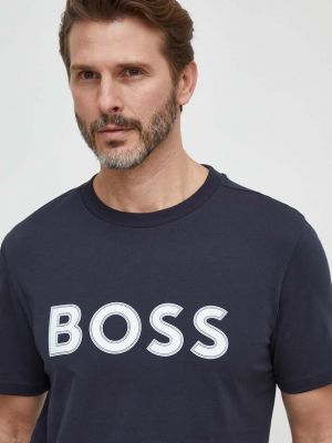 Koszulka bawełniana Boss Green