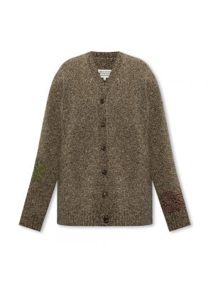 Cardigan con bottoni di lana in lana d'alpaca Maison Margiela