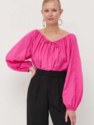 Ленена риза Luisa Spagnoli розово