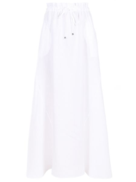 Длинная юбка Kiton белая