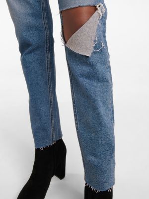 High waist skinny jeans Re/done blau