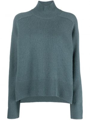 Sweter z kaszmiru Arch4 niebieski