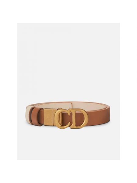 Cinturón Dior marrón