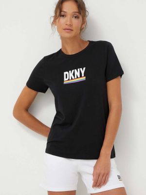 Тениска Dkny черно