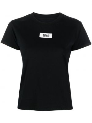 T-shirt Mm6 Maison Margiela svart