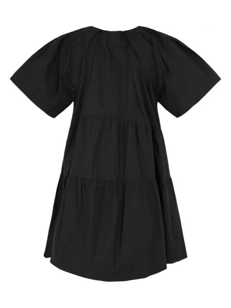 Bavlněné šaty s výstřihem do v A.l.c. černé